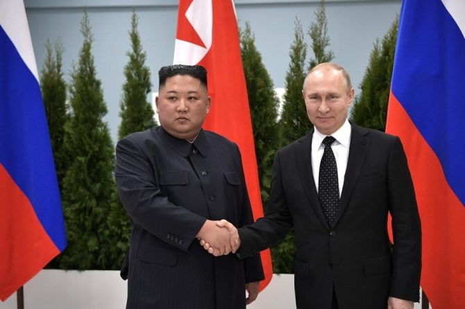Putin i Kim