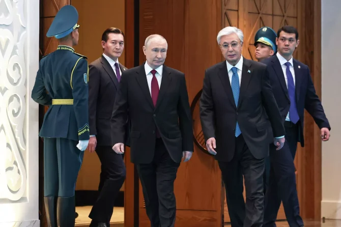 Putin i Tokajev