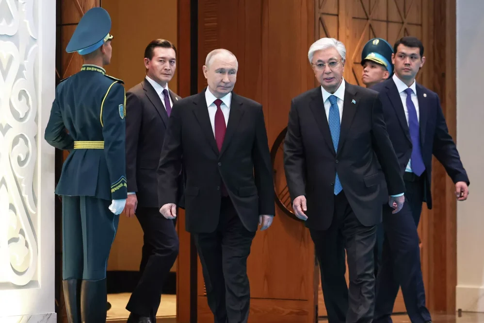 Putin i Tokajev