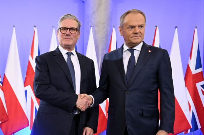 Starmer i Tusk